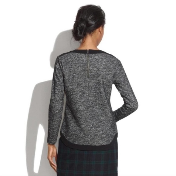 Madewell Marled Contrast Sweater - Picture 2 of 9